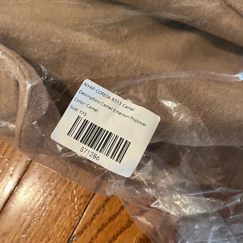 Tuckernuck Camel Emerson Wool Blend Equestrian Popover Jacket Size XXS, NWT - Picture 5 of 13